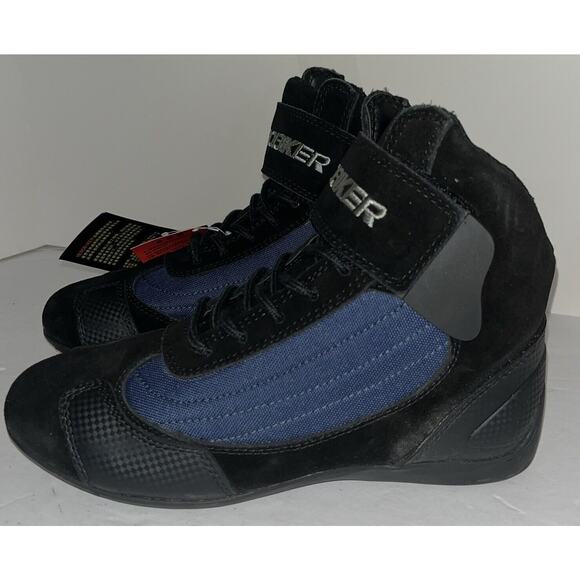 HEROBIKER Motorcycle Combat Boots Racing Hiking Work Mid Ankle Shoes 41 US 8 Men - Picture 2 of 7